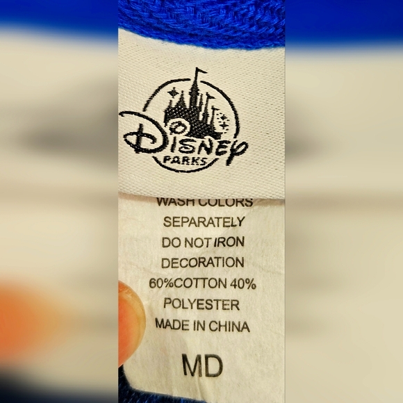 Disney boys Jacket Size meduim. In blue and black with zipper and hood. - Picture 13 of 16